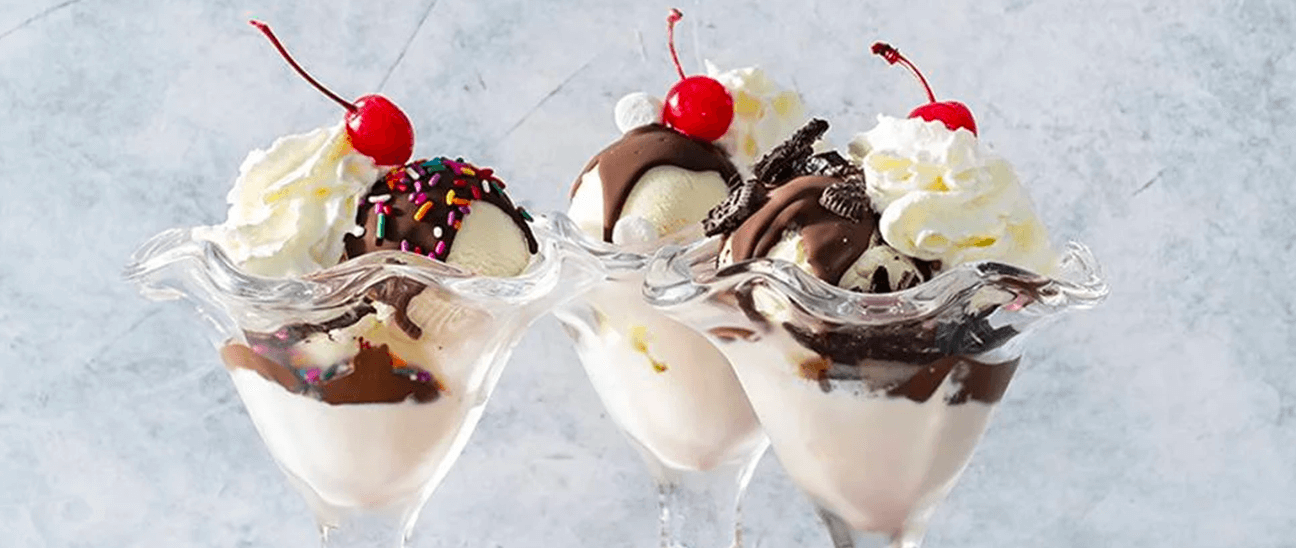 The first ice cream sundae was scooped up back in 1881 in the town of Two Rivers Wisconsin.