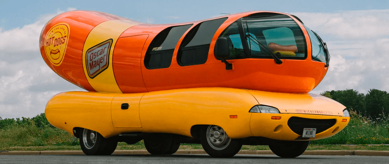 Oscar Meyer Frankmobile in Wisconsin.